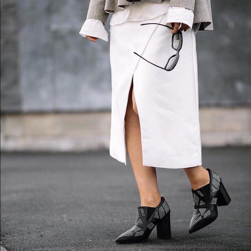 Authentic NET See by Chloe studded booties